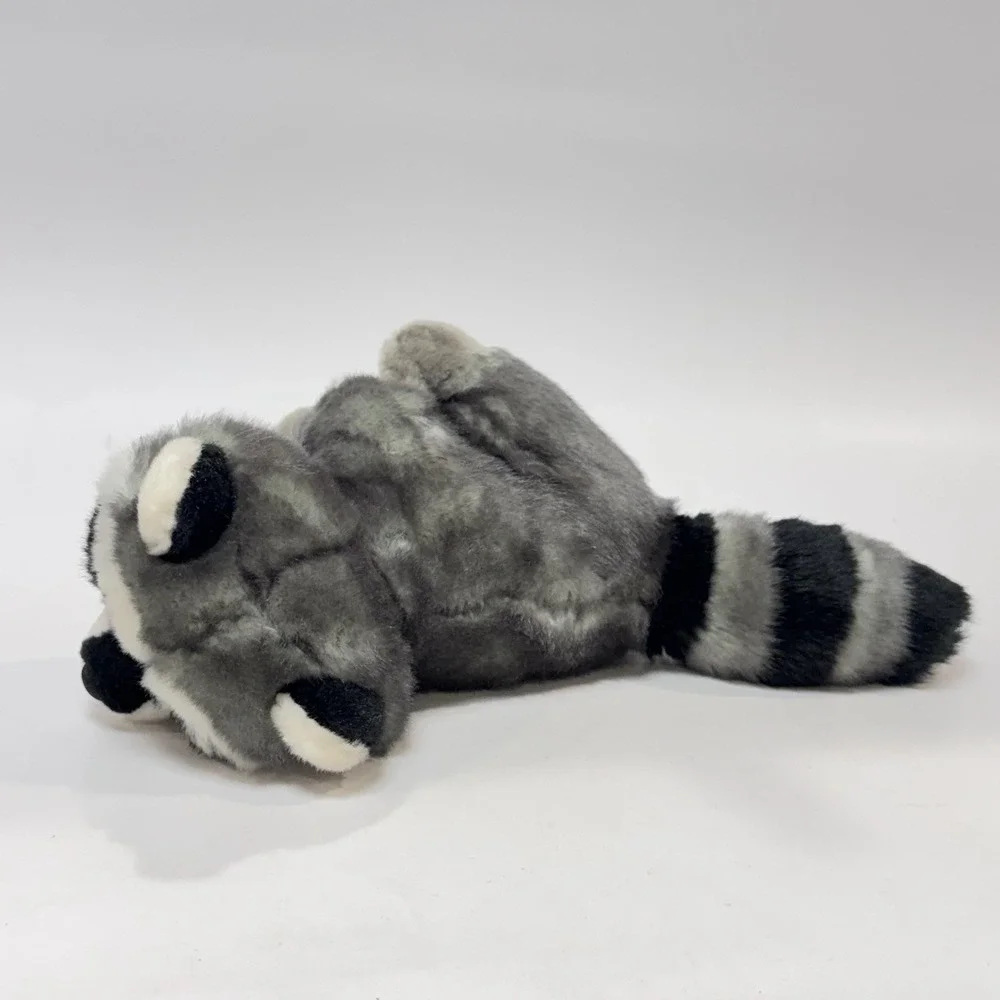 Cute Raccoon Plush Stuffed Animal w Soft Fur 7